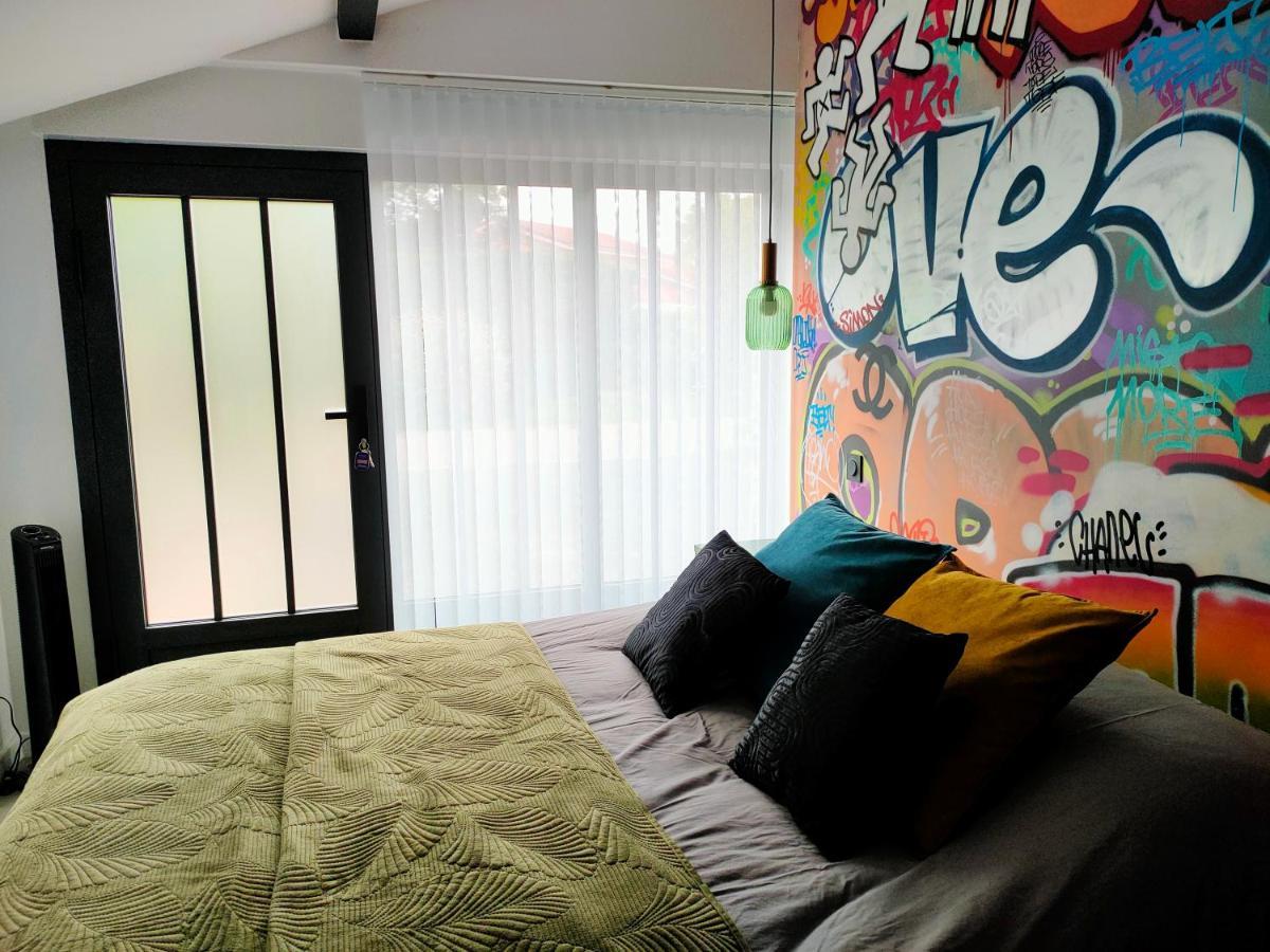 Chambre Street Art Capbreton Exterior foto